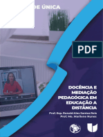 Docência e Mediação Pedagógica em Educação A Distância