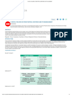 Clinical Failures in Fixed Partial Dentures and Its Management