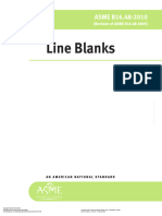 ASME B16.48 - 2010 Line Blanks