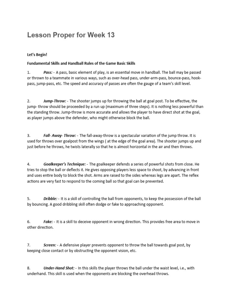 Finals Pe4 PDF Ball Games Sports Rules And Regulations