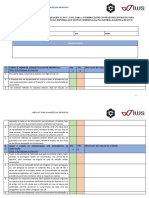 IWS - LUVO - Checklist Da Análise Formal Das Propostas