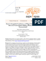 Entre La Integridad Académica y El Plagio Estudiantil.