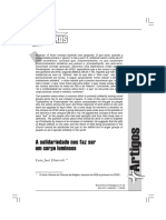 A Solidariedade Nos Faz Ser Um Corpo Luminoso en Teol 40 Ano 2005 n1