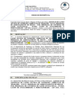 Termo de Referência para Ltcat Lip PGR Pcmso 2022