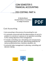 Process Costing Part A Theory