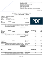 Pe Perioada: 01-07-2023 - 20-09-2023 EXTRAS DE CONT Nr. 1 Din Data: 20-09-2023