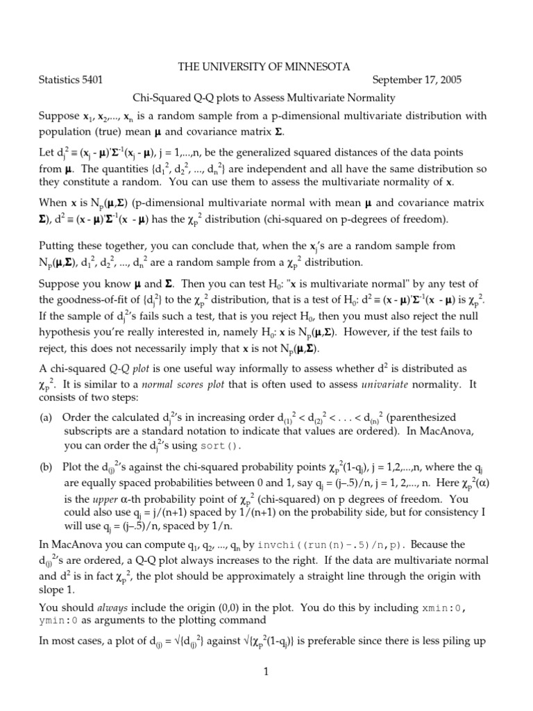 Chisq qqplot pdf chi squared distribution normal distribution