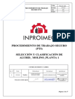 PTS - Selección y Clasificación de Alubid - Molino - Planta 1