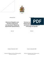 SI-90-156 Electronic Registers and Ancillary Equipment Incorporated in Metering Assemblies Specifications