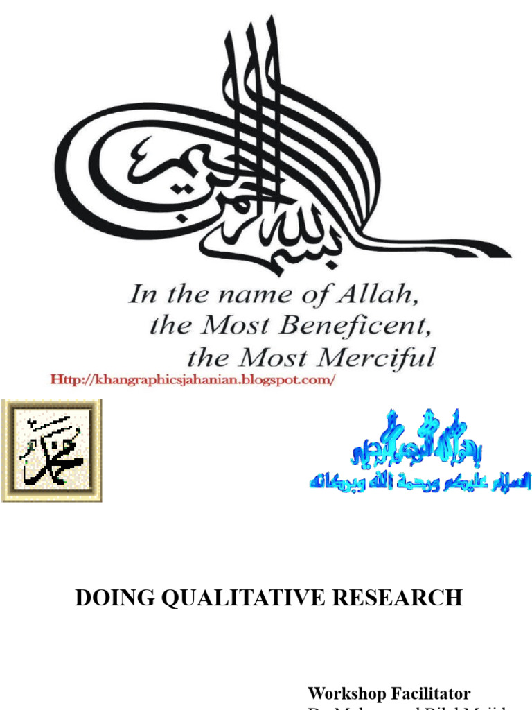 Workshop 4 Qualitative Research Design Pdf Sampling Statistics