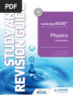 Cambridge IGCSE Physics Study Guide 3rd Edition Sample Pages