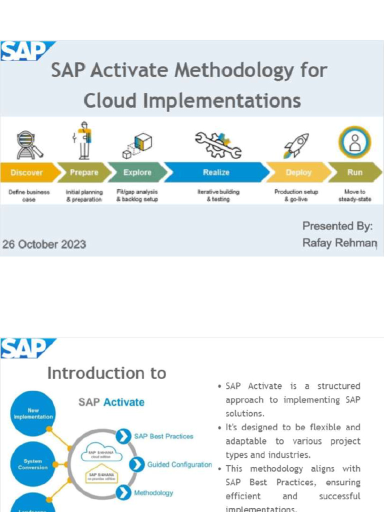 Rafay Rehman - SAP Active | PDF