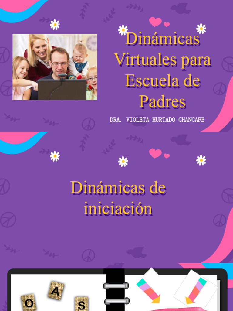 Dinámicas Virtuales Para Escuela De Padres Pdf Relaciones