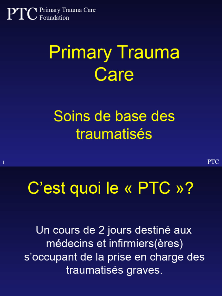 Diapositives de PTC 2021 | PDF