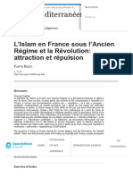 L'Islam en France Sous L'ancien Régime Et La Révolution: Attraction Et Répulsion