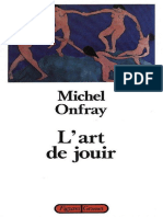 1991 L Art de Jouir Michel Onfray 1