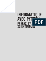 INFORMATIQUE AVEC PYTHON – Prépas 1re Année Scientifiques – Exercices Incontournables (Jean-Noël Beury) (Z-lib.org)