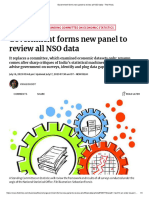 Government Forms New Panel To Review All NSO Data