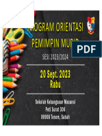 Banner Orientasi Pemimpin Murid