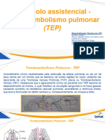 Protocolo Assistencial - Tromboembolismo Pulmonar (TEP)