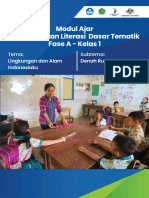 Modul Ajar Bahasa Indonesia - Lingkungan Alam Dan Indonesiaku - Fase A