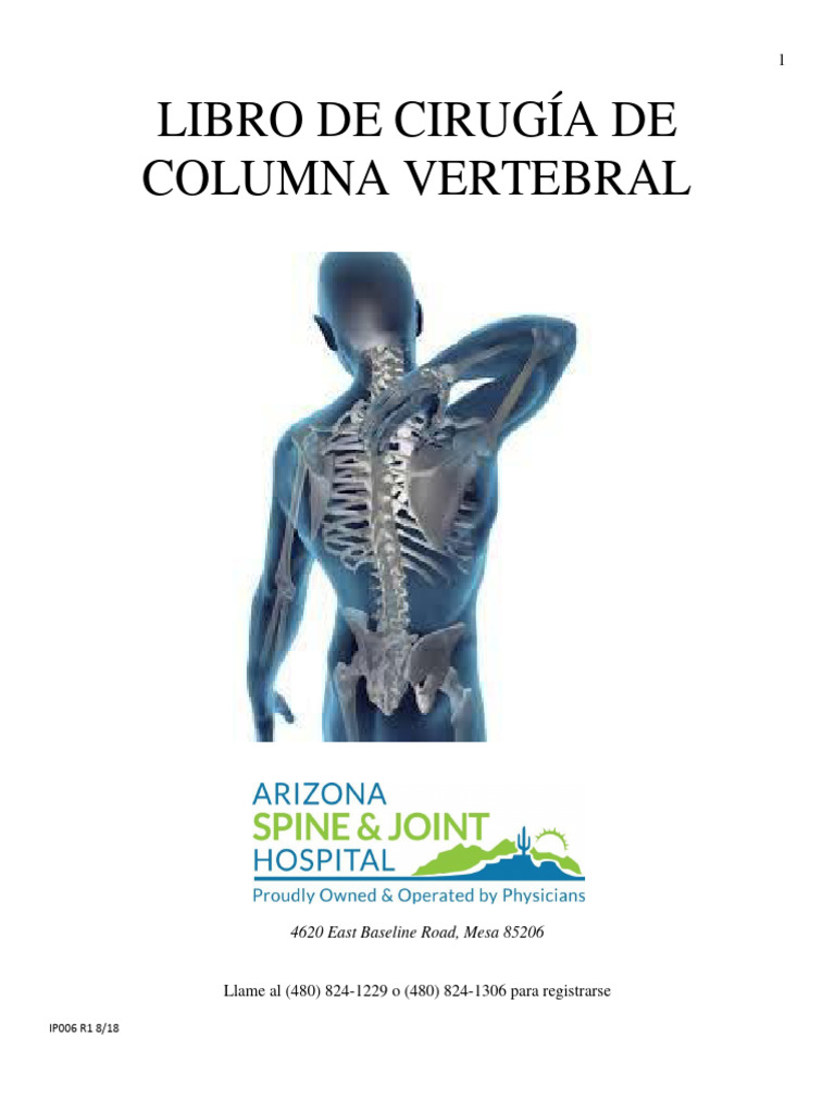 Spine Surgery Book SPANISH IP006 R1 PDF