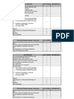 Evaluation Checklist