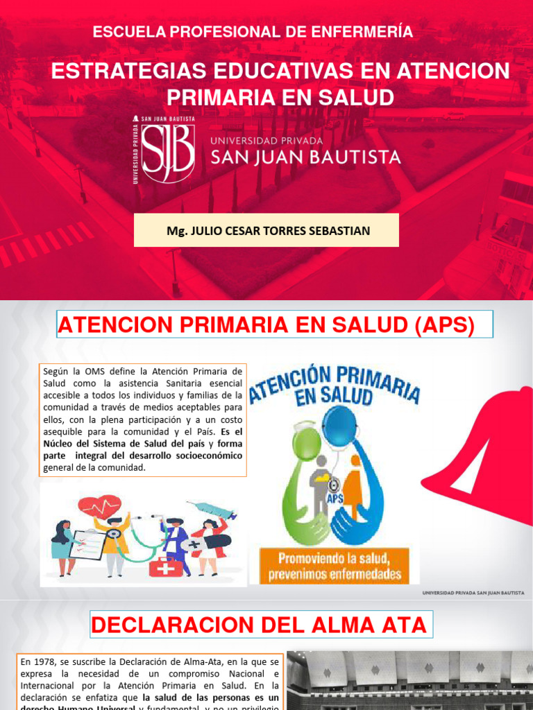 Estrategias de Atención Primaria en Salud | PDF | Tuberculosis ...