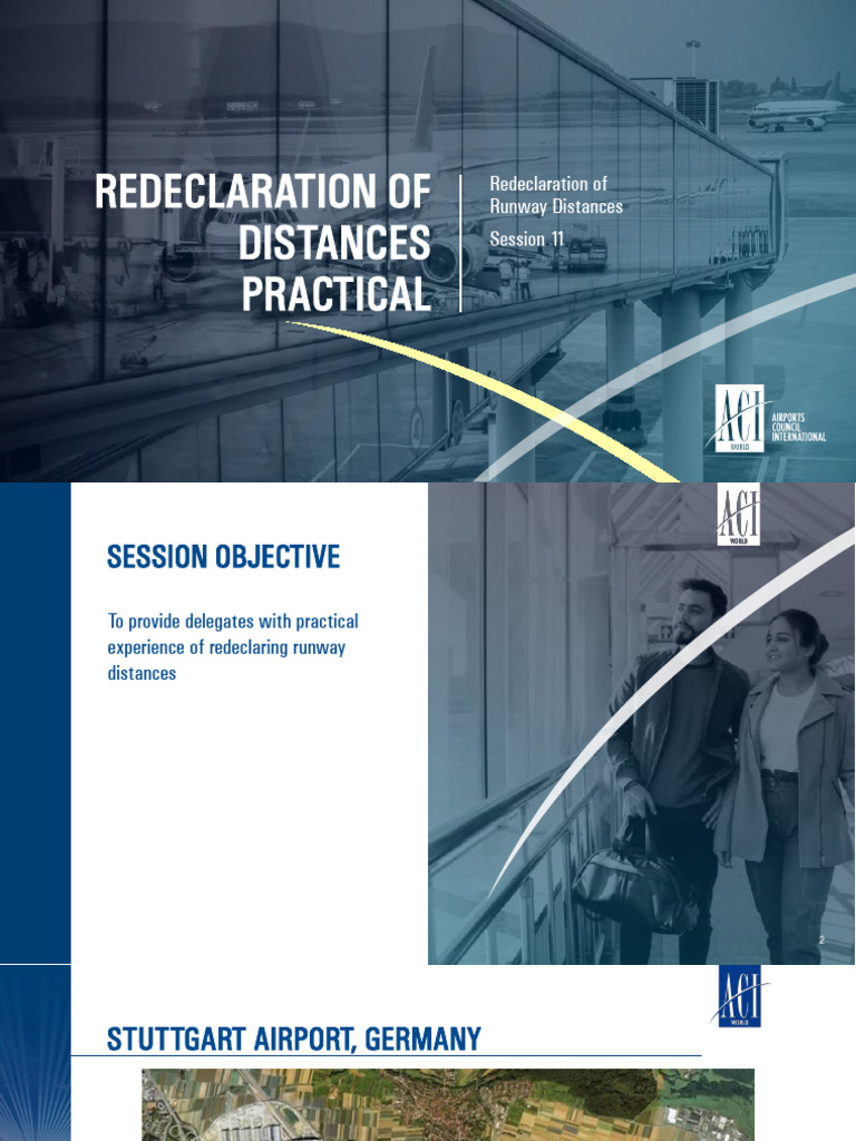 Session 11 Runway Declared Distances Practical v1.0 PDF Airport