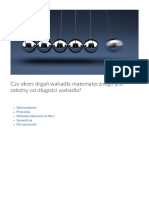 Czy Okres Drgan Wahadla Matematycznego Jest Zalezny Od Dlugosci