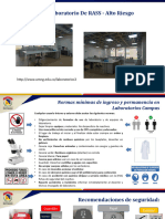 Normas de Seguridad Básicas Al Interior de Los Laboratorios