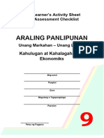 Araling Panlipunan: Kahulugan at Kahalagahan NG Ekonomiks