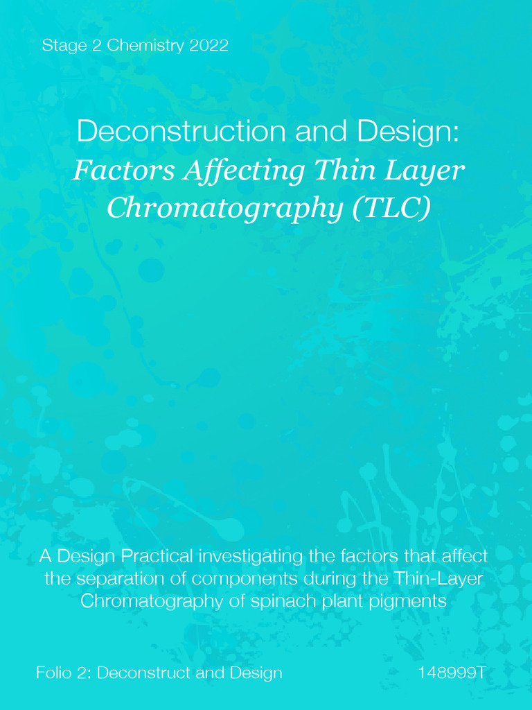 148999T 2CEM20 AT1 DesignPracticalDJ PDF Thin Layer Chromatography