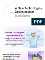Training in New Technologies in Cardiovascular: By: Student 8 Semester Date: 17 October 2023