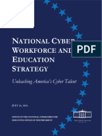 National Cyber Workforce and Education Strategy