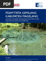 Download Analisa Kelayakan Pdam Tirta Gemilang Kabupaten Magelang by Rieszki Syah Fitri SN68037222 doc pdf