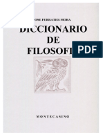 Ferrater Mora - Dicc de Filosofia A