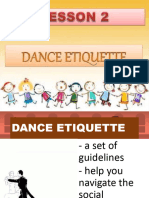 Dance Etiquette