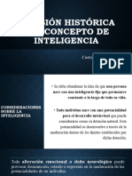 Clase 2 - Revision Historica Del Concepto de Inteligencia