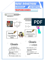 Proporción Aritmética y Geométrica para Primero de Secundaria