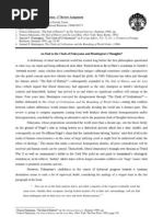 Download An End to the Clash of Fukuyama and Huntingtons Thoughts by Andhyta Firselly Utami SN68037842 doc pdf