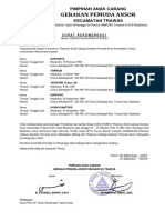 Surat Rekomendasi Pendampingan PKD & Diklatsar Prajurit Kulon