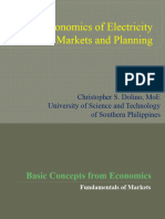 Economics of Electricity Markets and Planning Lec 2