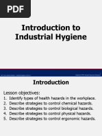 Sample Industrial Hygiene Program | PDF | Occupational Hygiene ...