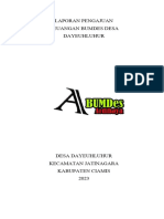 Laporan Keuangan BUMDES PDF