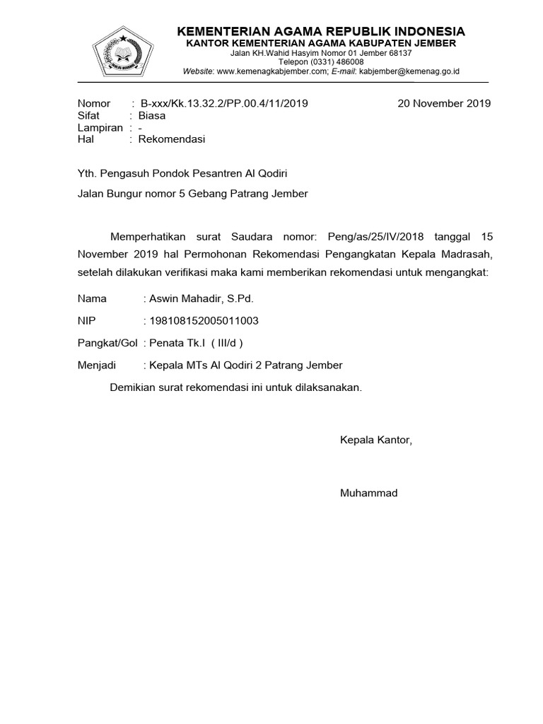 Rekomendasi | PDF