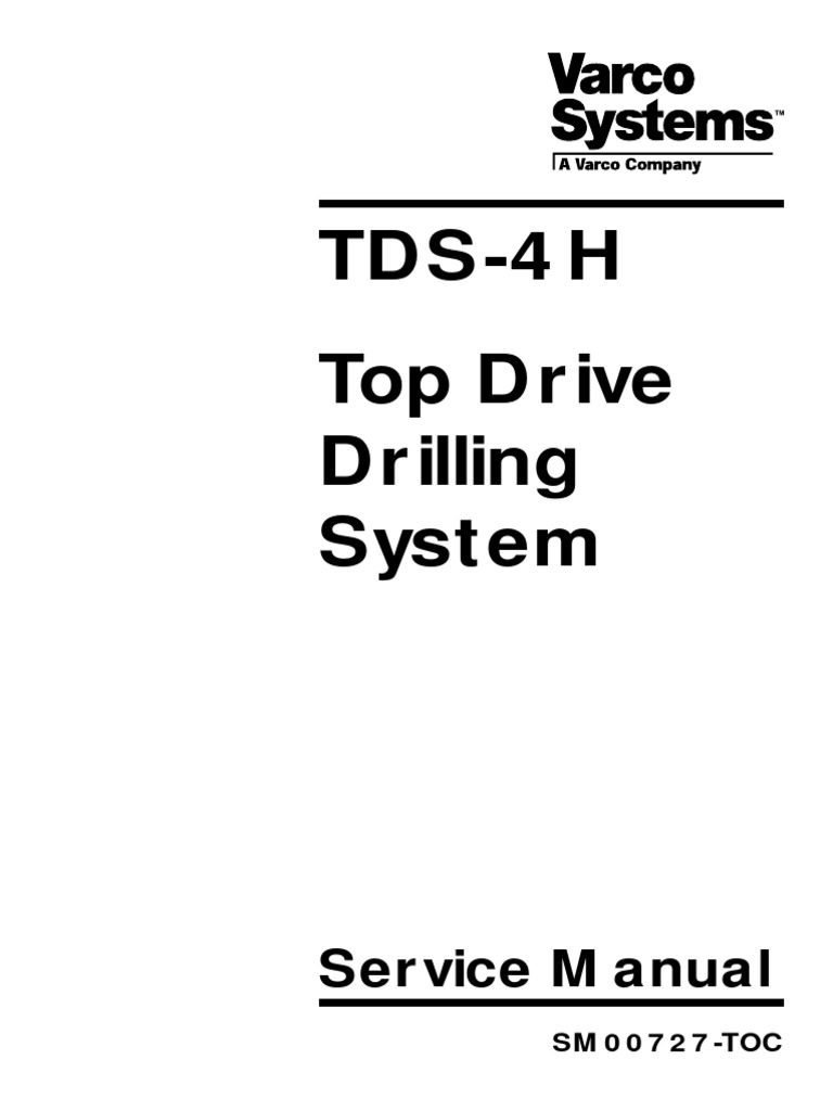 TDS - 4H Service Manual | PDF