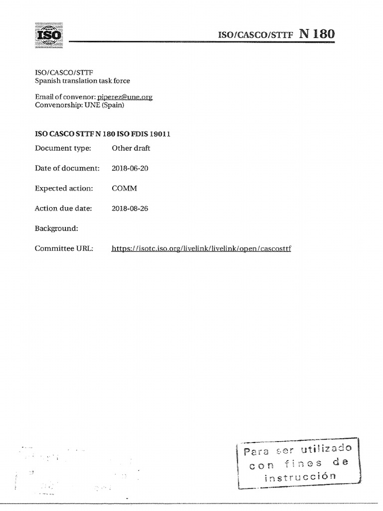 Norma iso 19011 2018 pdf