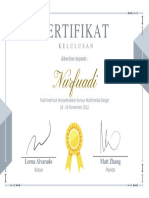 Putih Abu Elegant Professional Sertifikat