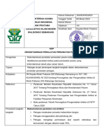 2.3.1.2 Sop Dekontaminasi Peralatan Perawatan Ps